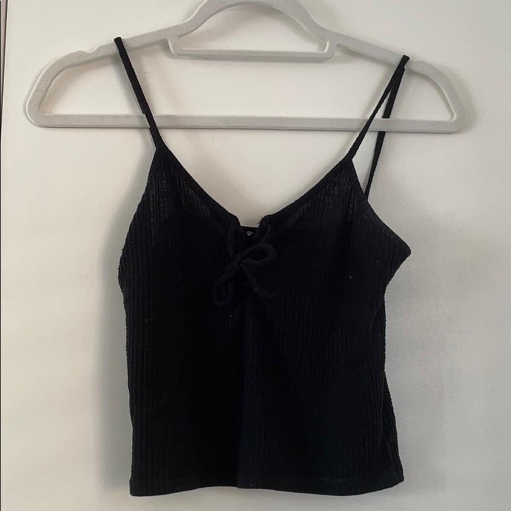 tank with tie detail